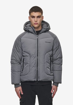 TOBY CRUSHED PUFFER - Veste d'hiver - anthracite