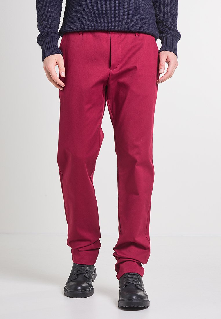 Versace Jeans Broek bordeauxrood Versace Jeans Broek bordeauxrood