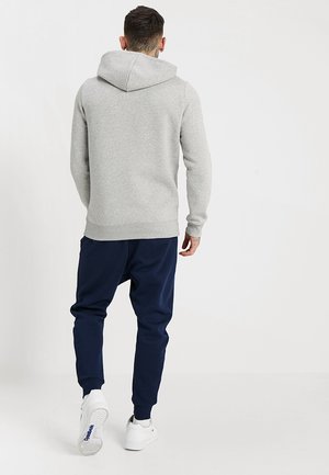 Felpa con cappuccio - mottled grey