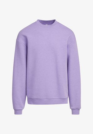 Urban Classics FLUFFY CREWNECK - Melegítőfelső - electriclilac