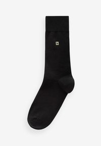 Next N LOGO FIVE PACK - Calcetines - black metallic logo