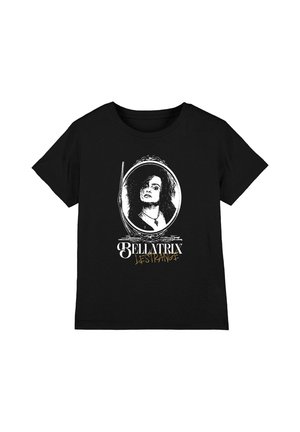 Harry Potter, HARRY POTTER DARK ARTS BELLATRIX LESTRANGE PORTRAIT UNISEX - Print T-shirt - black