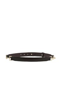WITH METAL DETAIL - Belt - brown