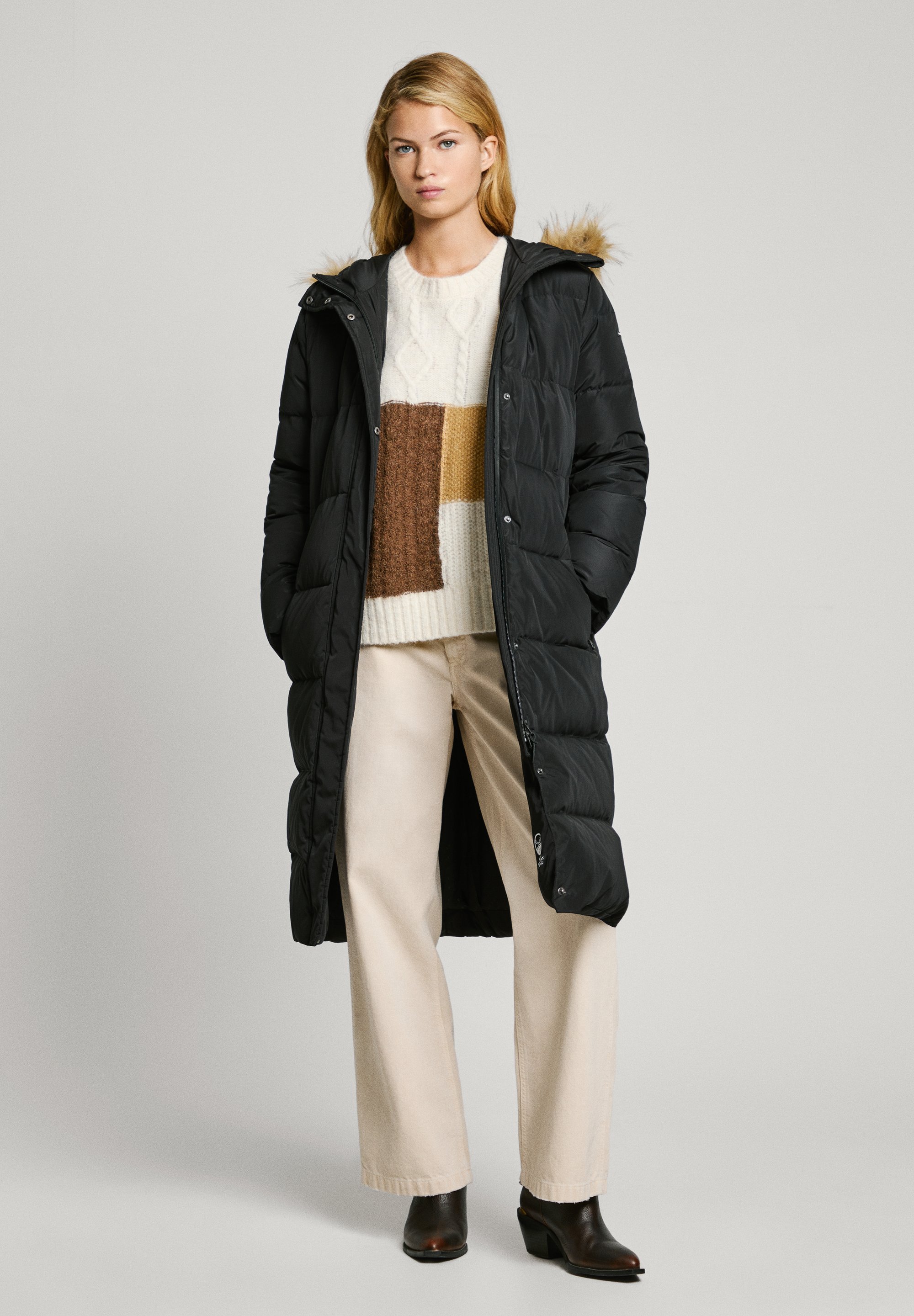 Pepe Jeans BELLA Abrigo de invierno black/negro