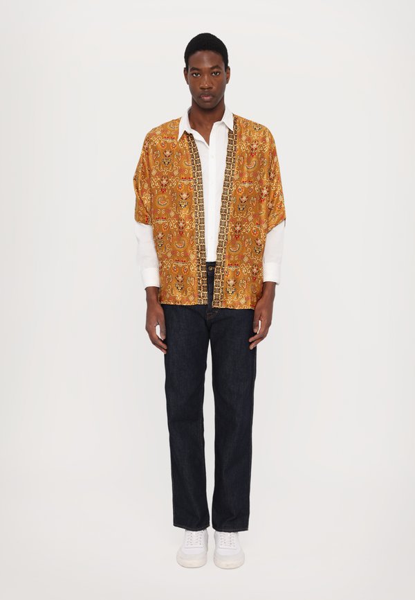 SAHARA KIMONO UNISEX - Button-down blouse - amber gold3