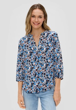 MIT ALL-OVER - Blouse - navy