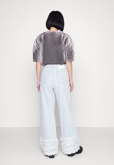 DL1961 ZOIE WIDE LEG RELAXED VINTAGE - Flared jeans - light-blue denim