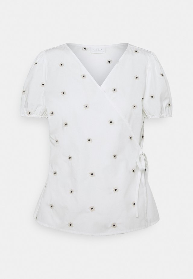 VIDITSY WRAP - T-shirts print - cloud dancer