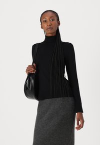JJXX JXADA COMFY ROLL NECK - Pulover - black
