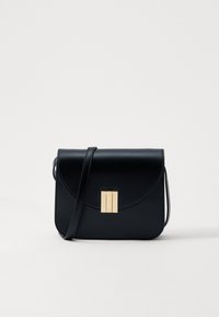 OLLAM FLAP - Geantă crossbody - black\gold