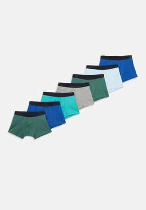 Petit Bateau, 7 PACK - Široké boxerky - khaki/grey/blue