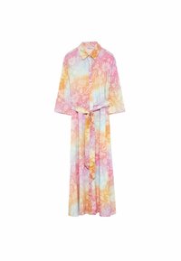 Stradivarius Vestido camisero - pink