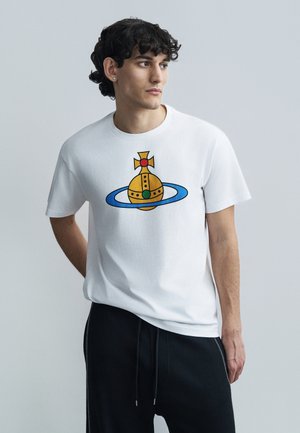 OVERSIZED CLASSIC - Tričko s potlačou - white