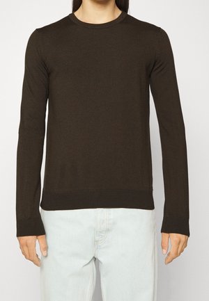 Strickpullover - dark green