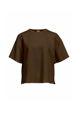 Object, T-SHIRT BOXY - T-shirt basique - seal brown