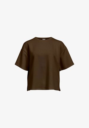Object, T-SHIRT BOXY - T-shirt basique - seal brown