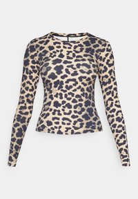 FOUNDATION TOP - Topper langermet - beige/brown