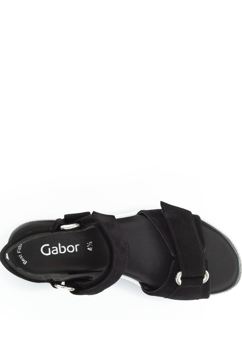Damen Sneaker | Gabor Plateausandalette schwarz - TO00294 Damen Sneaker | Gabor Plateausandalette schwarz - TO00294