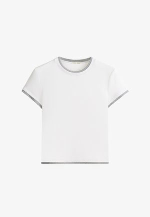 OYSHO, T-shirt basic - white