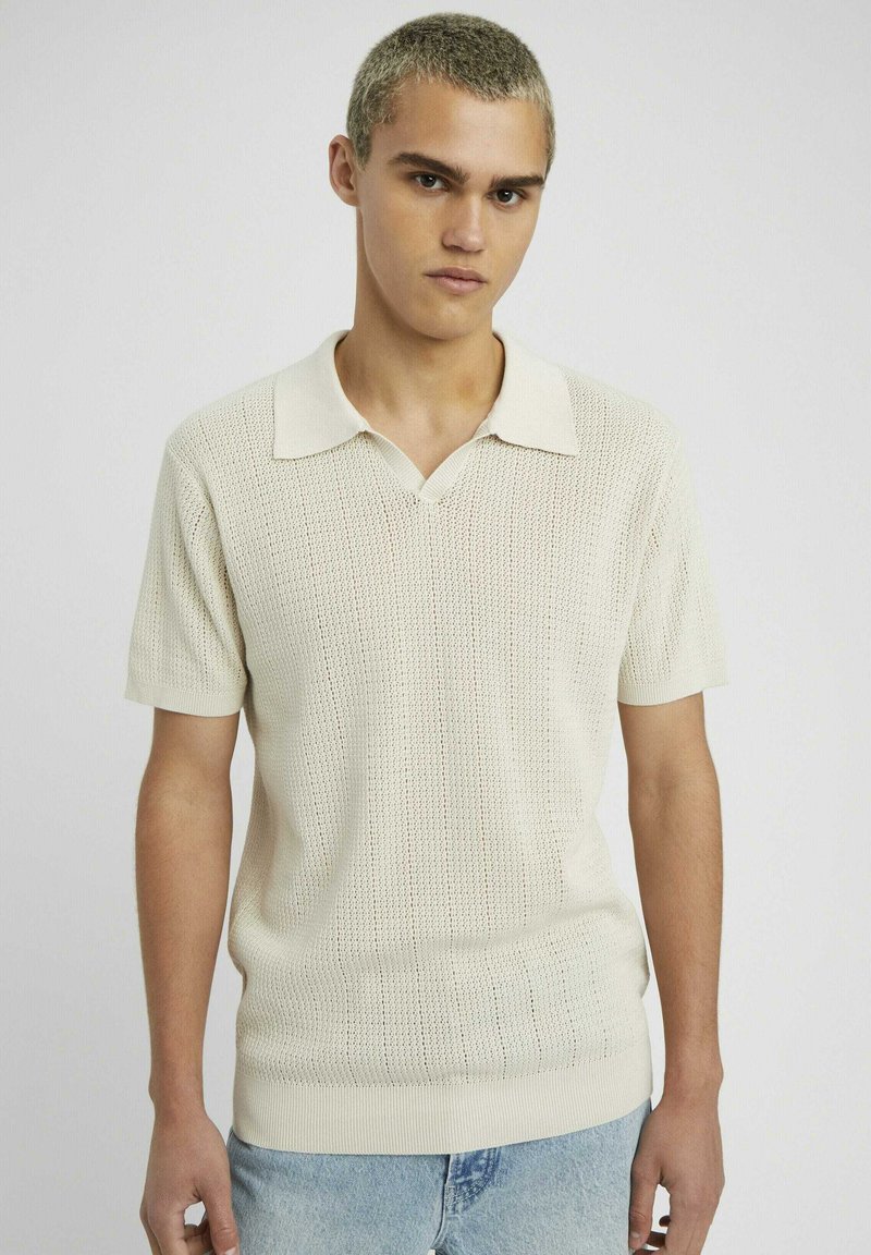 BZB AJOURÉE - Polo - beige