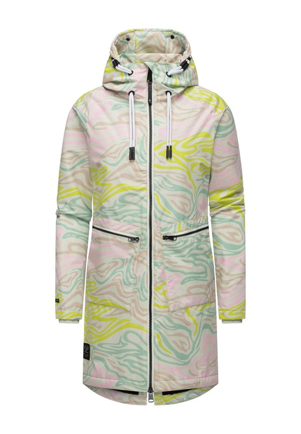 HOLSTIC PRINT - Parka - light mint