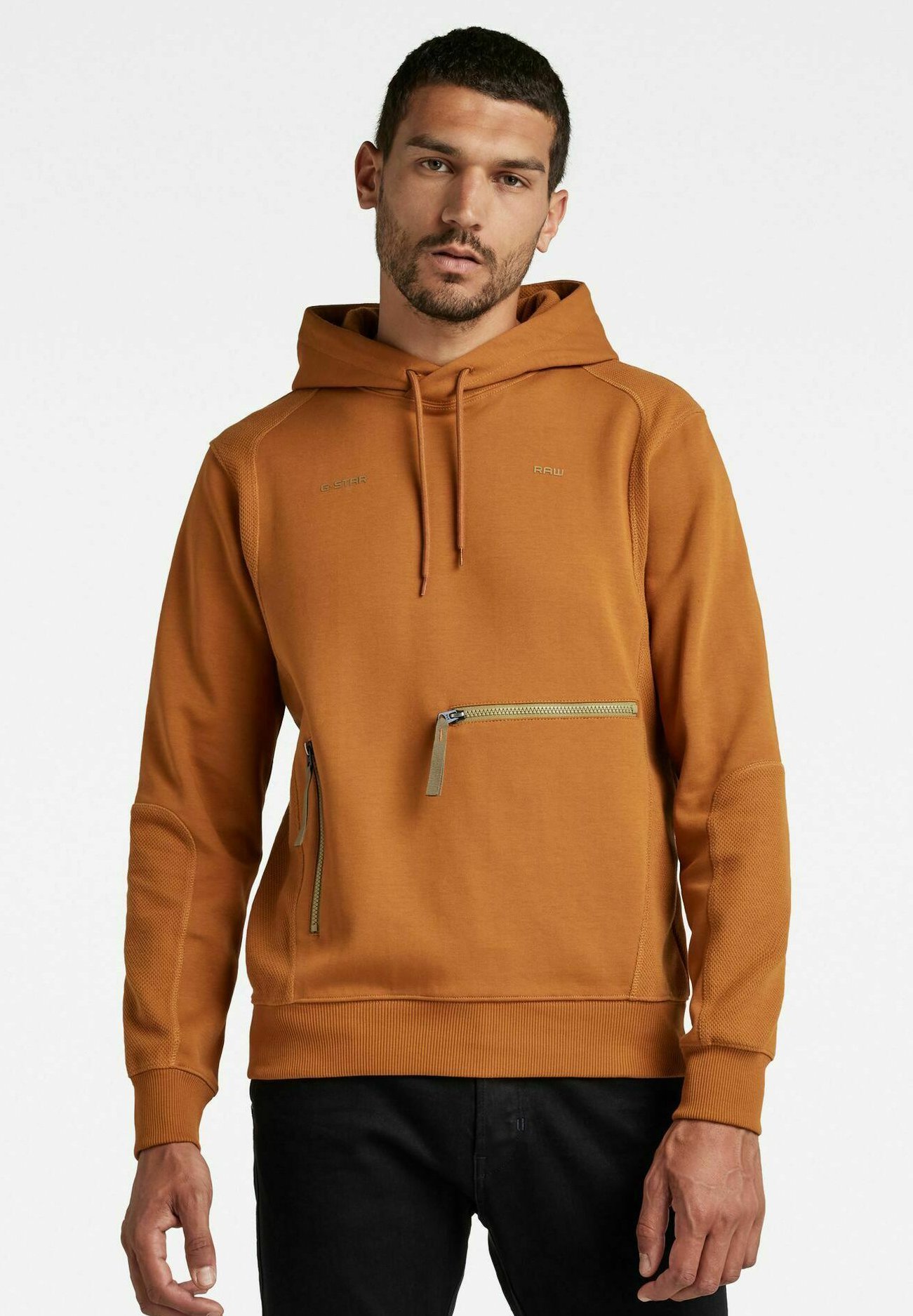 G-Star MOTO LOOSE - Hoodie - brown 