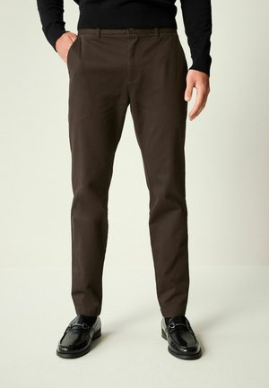 SLIM FIT STRETCH - Chino - brown