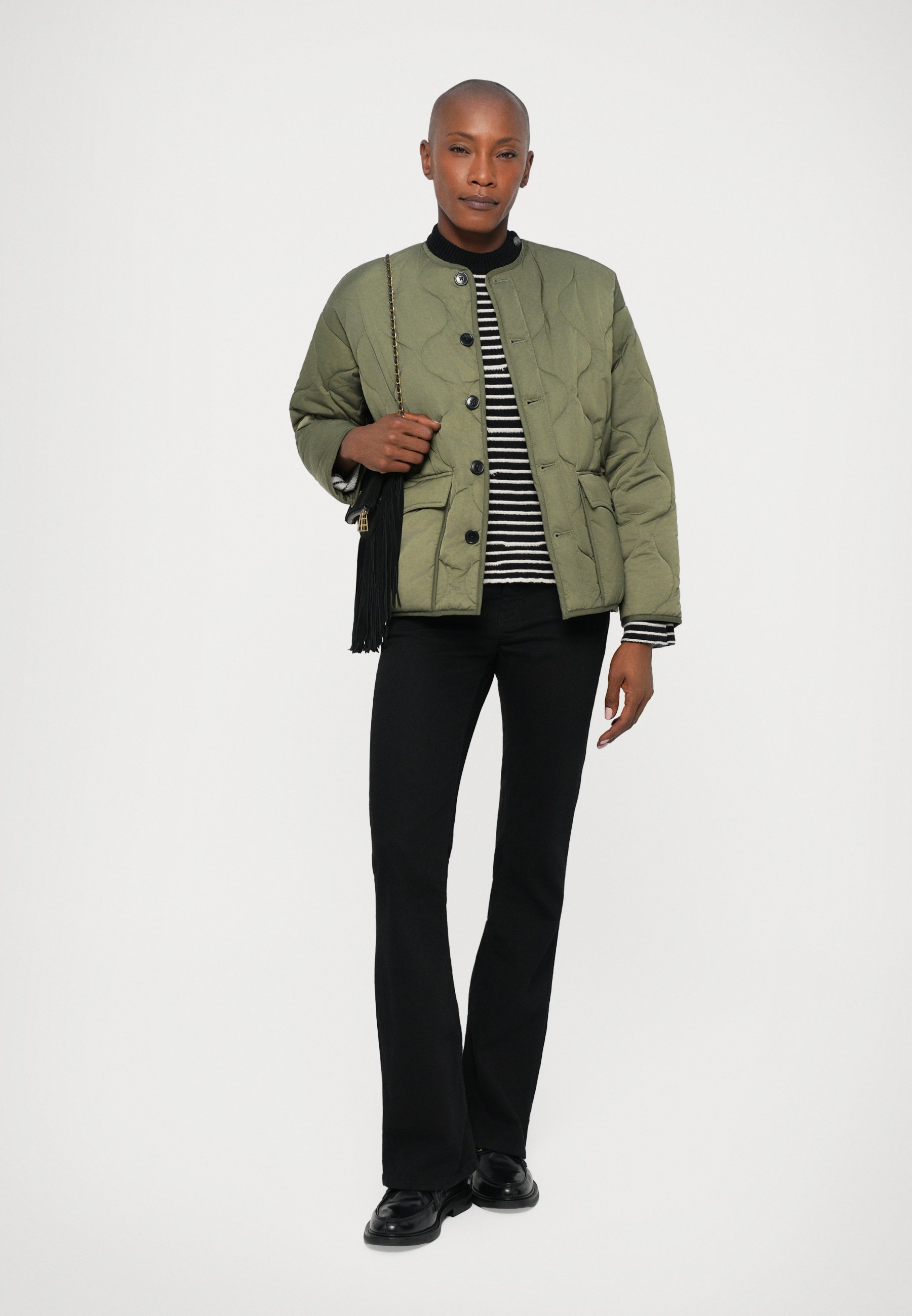 Zadig & Voltaire BUNJI SOFT - Light jacket - leaves/brown - Zalando.ie