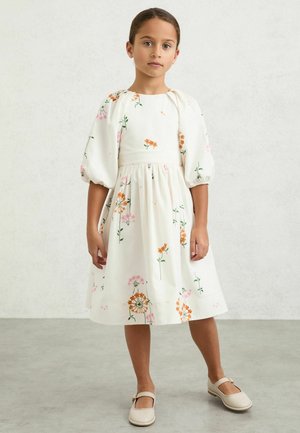 Reiss, MAE FLORAL-PRINT TIE-BACK MIDI DRESS - Päevakleit - multi print