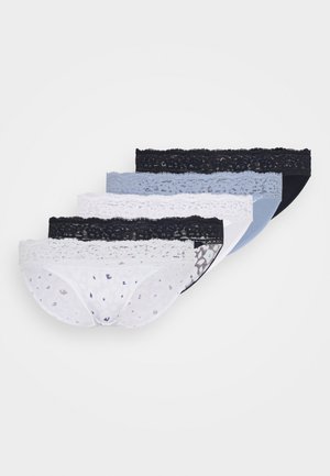 RETRO FLORAL 5 PACK - Slip - navy