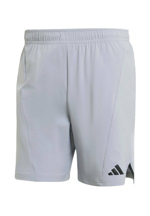 adidas Performance Pantalón corto de deporte - halo silver