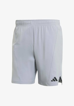 adidas Performance Pantalón corto de deporte - halo silver