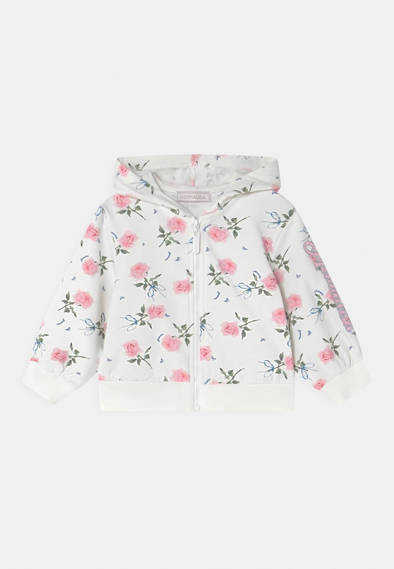 Kinder Pullover | Monnalisa BABY BUTTERFLY ROSES Sweatjacke rosa antico/pink - XZ22910 Kinder Pullover | Monnalisa BABY BUTTERFLY ROSES Sweatjacke rosa antico/pink - XZ22910