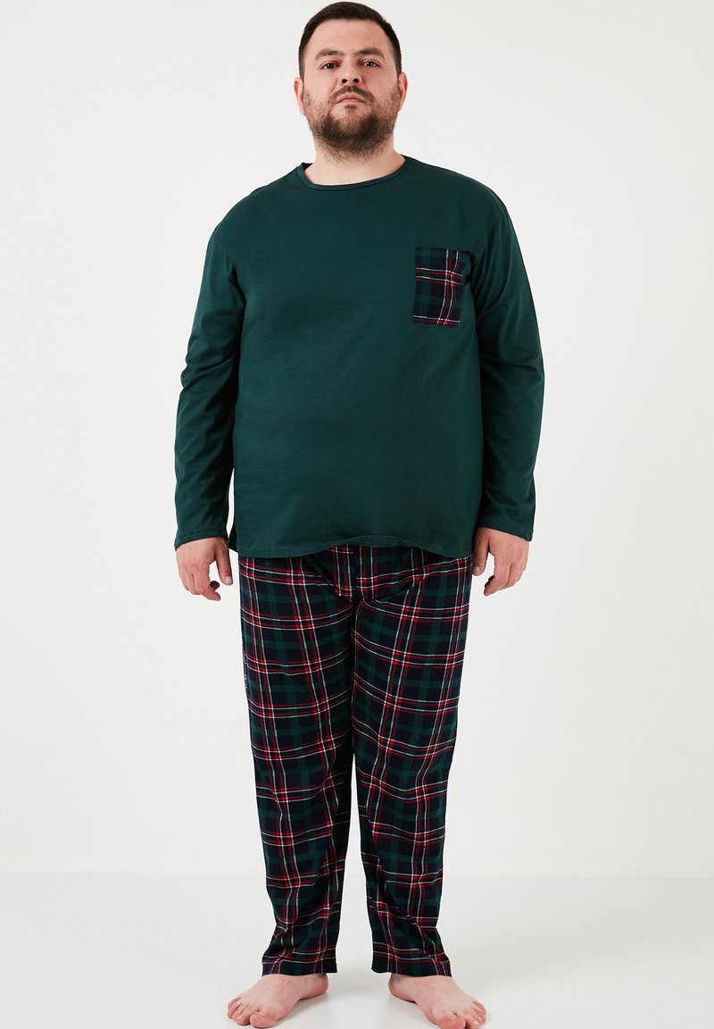 Buratti PLUS SIZE SET - Pidžaamakomplekt - green