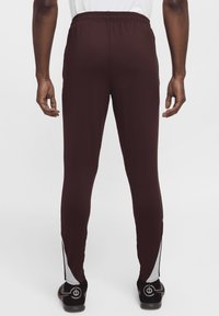 Nike Performance STRIKE PANT - Spodnji deli trenirk - burgundy crush wolf grey wolf grey