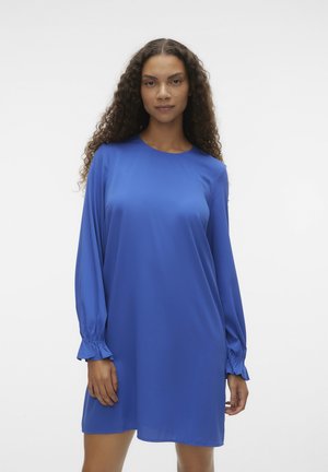 Vero Moda VMBIRD SHORT DRESS - Denné šaty - beaucoup blue