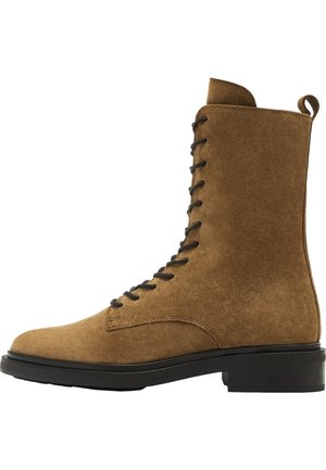 Massimo Dutti Lace-up ankle boots - brown