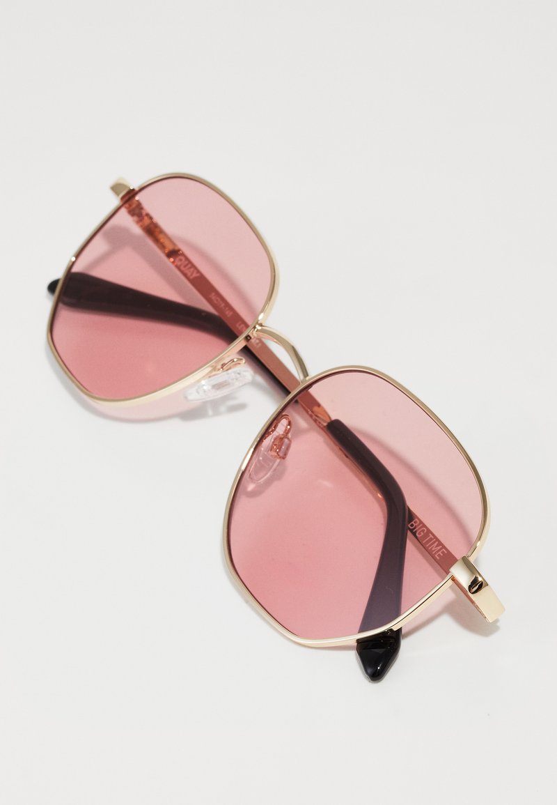 QUAY AUSTRALIA BIG TIME - Sunglasses - gold-coloured  display picture 1