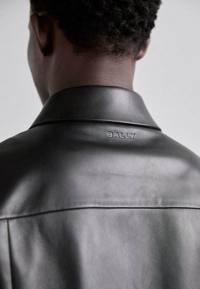 Bally Kožená bunda - black