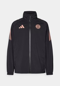 FC BAYERN TIRO RAIN - Regnjakke / vandafvisende jakker - black