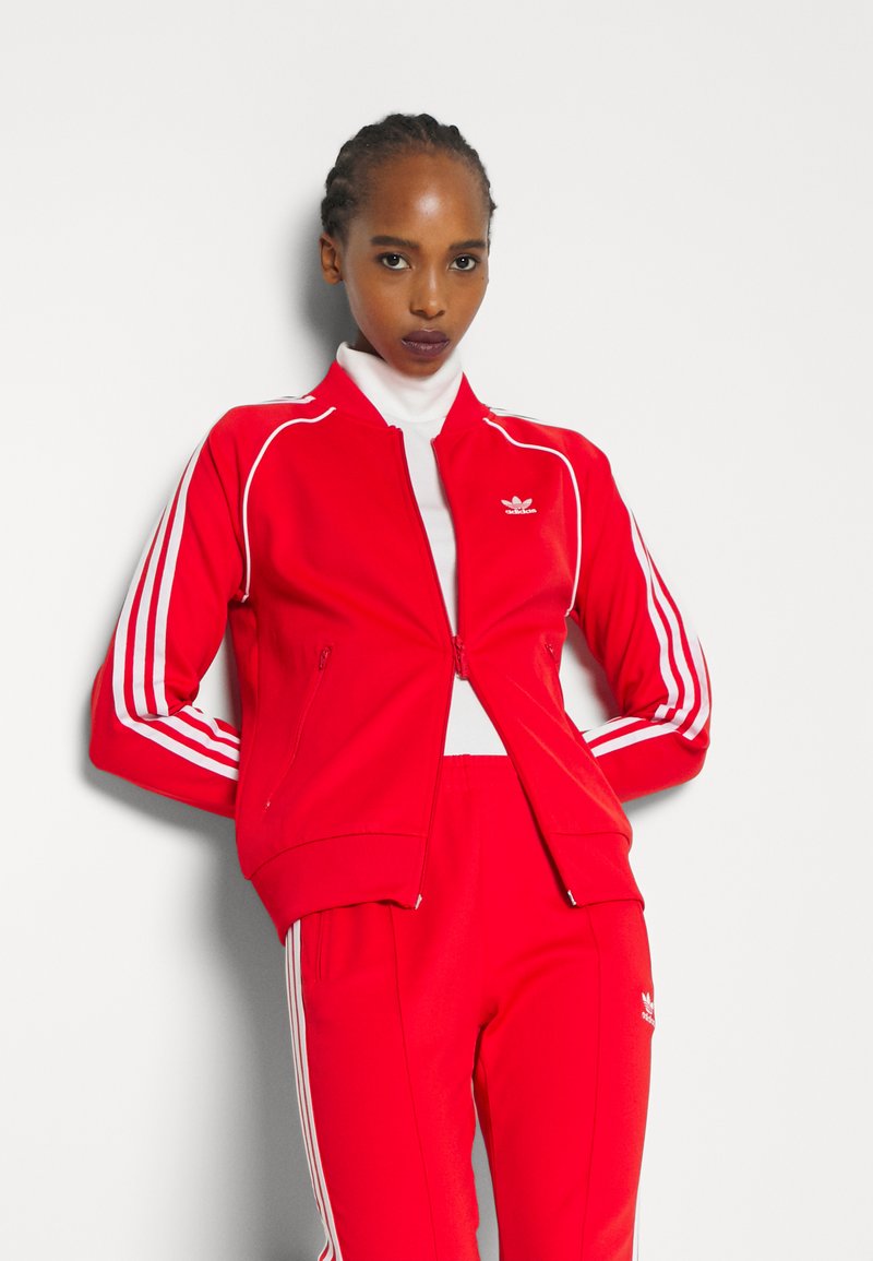 adidas Originals SUPERSTAR TRACKTOP - vivid - Zalando.nl