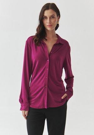GANKO - Button-down blouse - purple