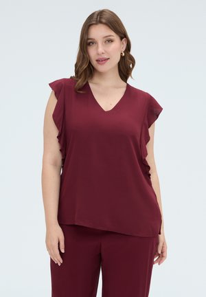 Fiorella Rubino, Blouse - bordeaux