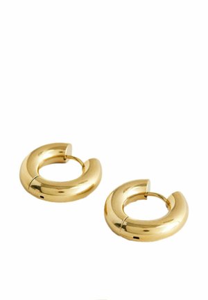 WATERPROOF CHUBBY HOOP - REGULAR FIT - Øreringe - gold tone