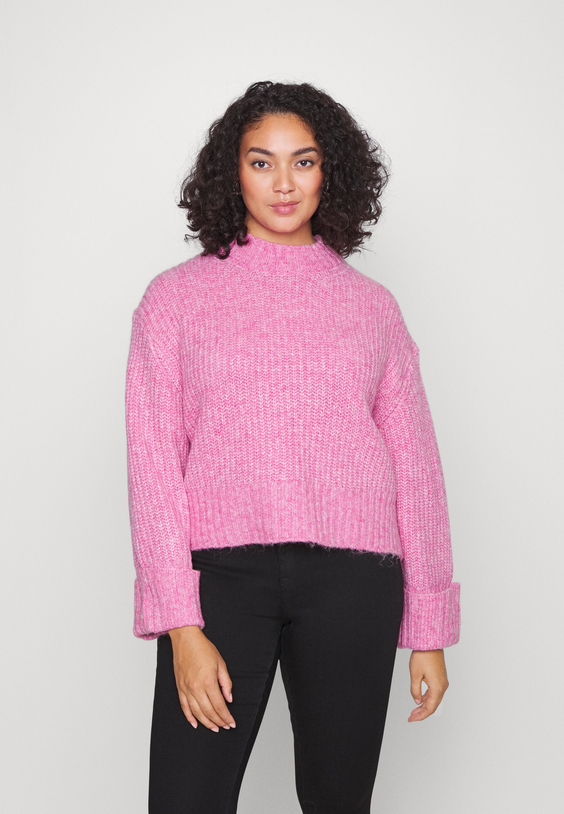 Gina Tricot CLARA KNITTED SWEATER - Strickpullover - wild orchid/pink -  Zalando.de