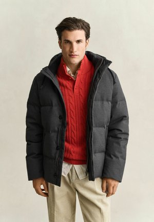 GANT, Doudoune - black grey
