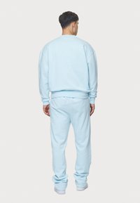Pegador LOGO OVERSIZED SWEATER - Sweatshirt - washed baby blue