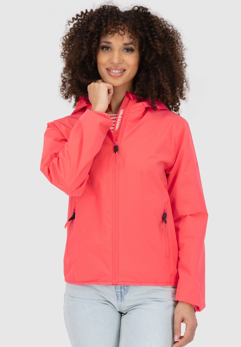 alife & kickin TALAAK - ÜBERGANGS - Regenjacke / wasserabweisende Jacke - sunset coral