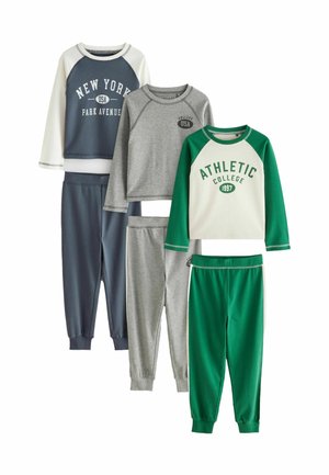 REGULAR FIT - 3 PACK SET - Nattøj sæt - blue grey