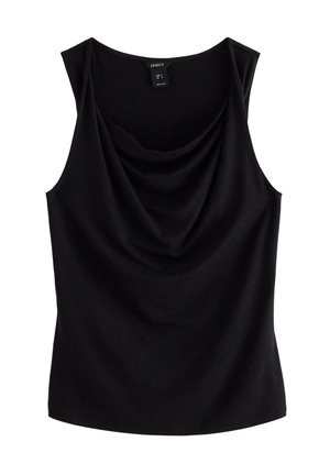 Lindex, LINDEX SLEEVELESS TOP LINDEX - Toppi - black